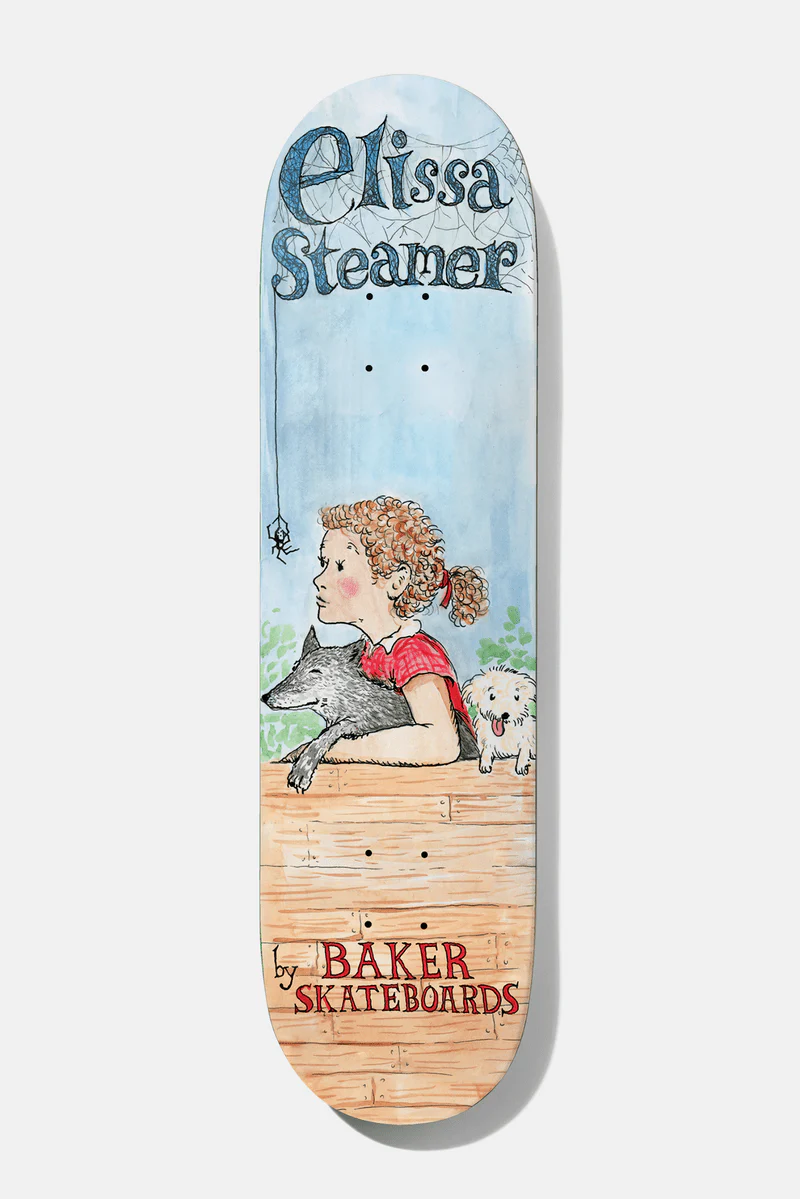 Baker Elissa Steamer Web Skateboard Deck
