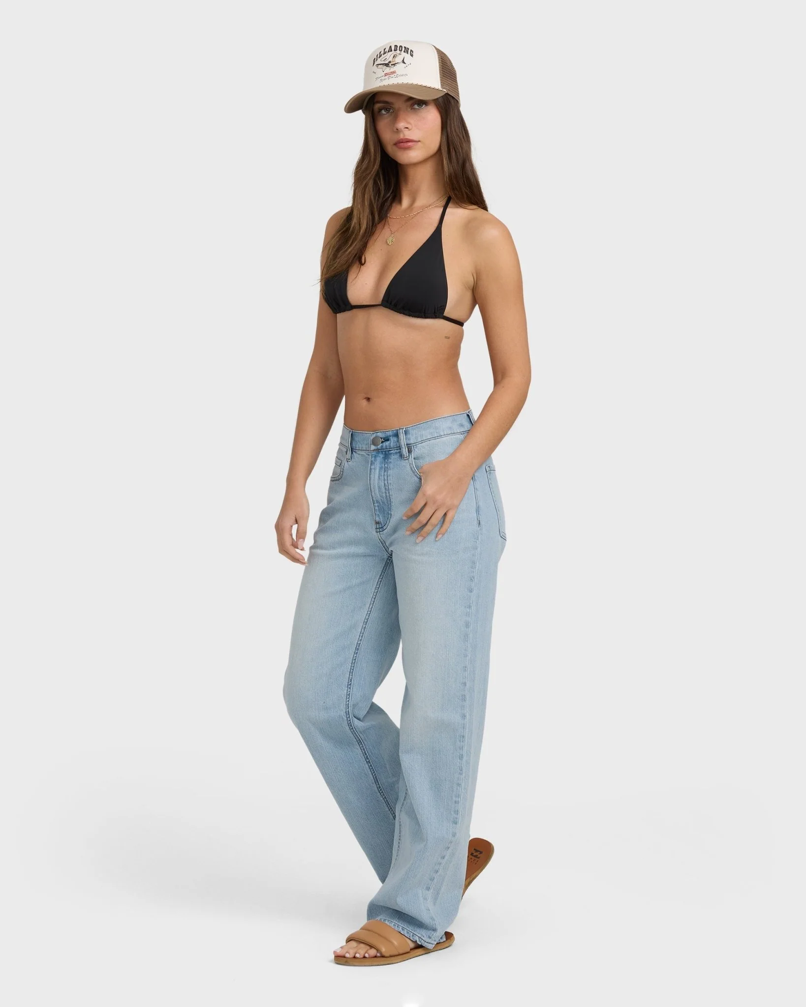 Billabong Women's Shifter Straight Leg Denim Pant - Image 4