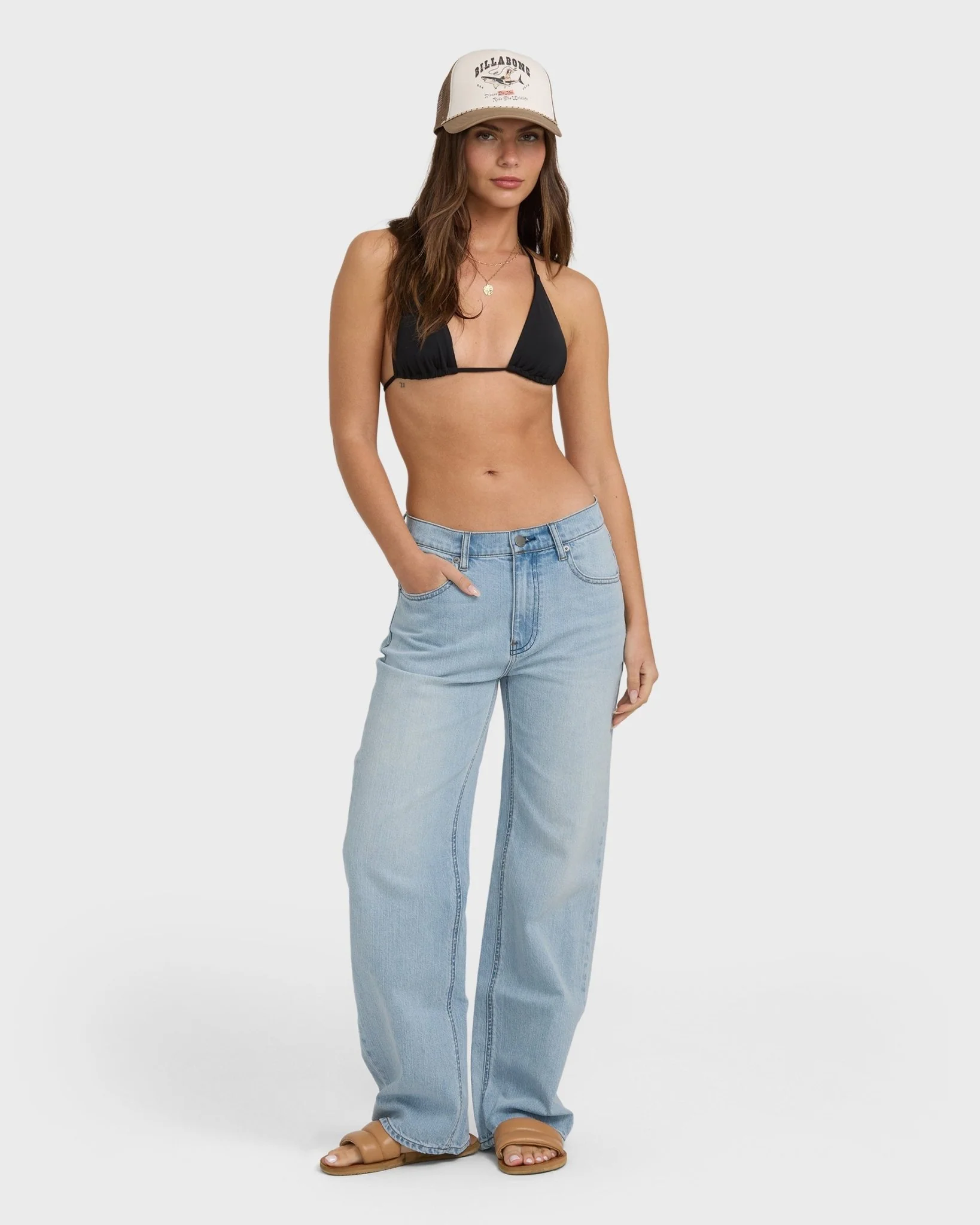 Billabong Women's Shifter Straight Leg Denim Pant - Image 5