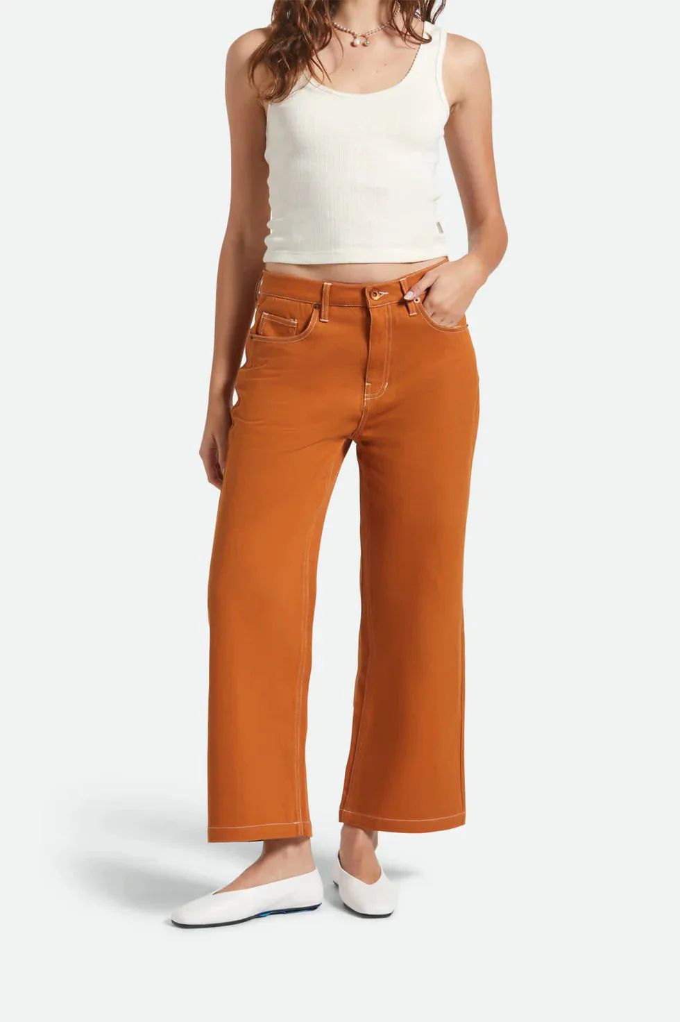 Brixton Margo Cropped 5 Pocket Pant - Image 13