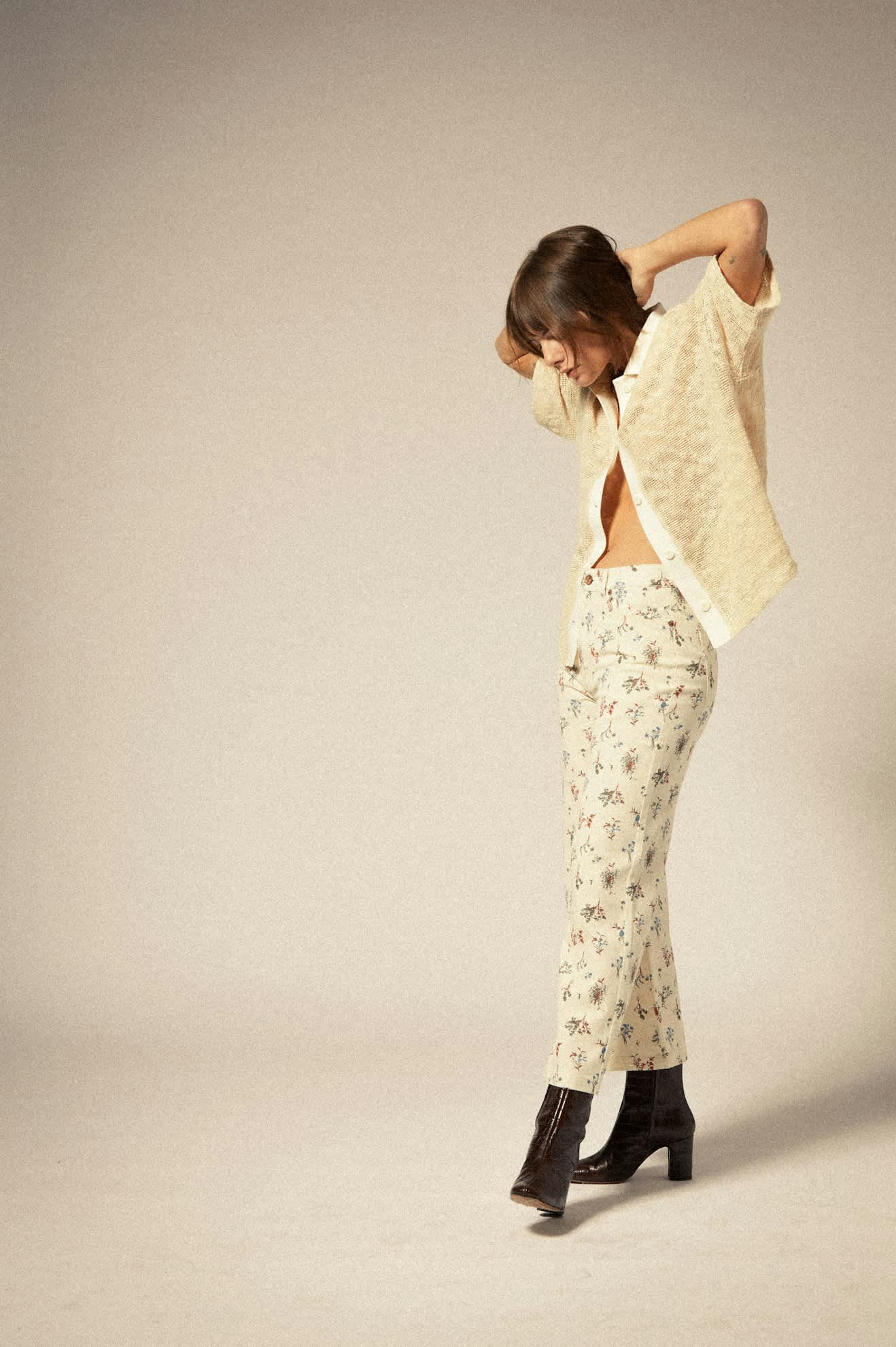 Brixton Margo Cropped 5 Pocket Pant - Image 4