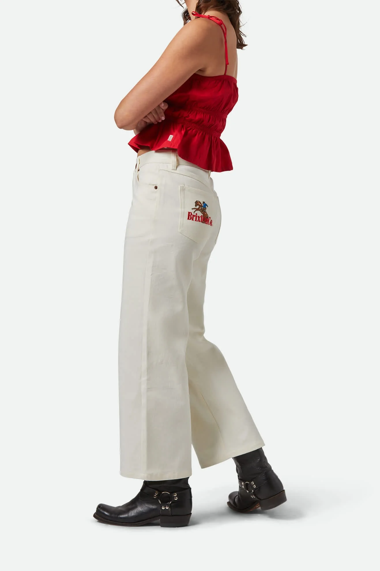 Brixton Margo Cropped 5 Pocket Pant - Image 9