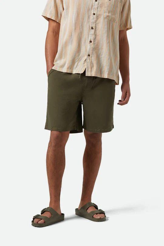 Brixton Men's Everyday Vintage Wash Short - Image 4