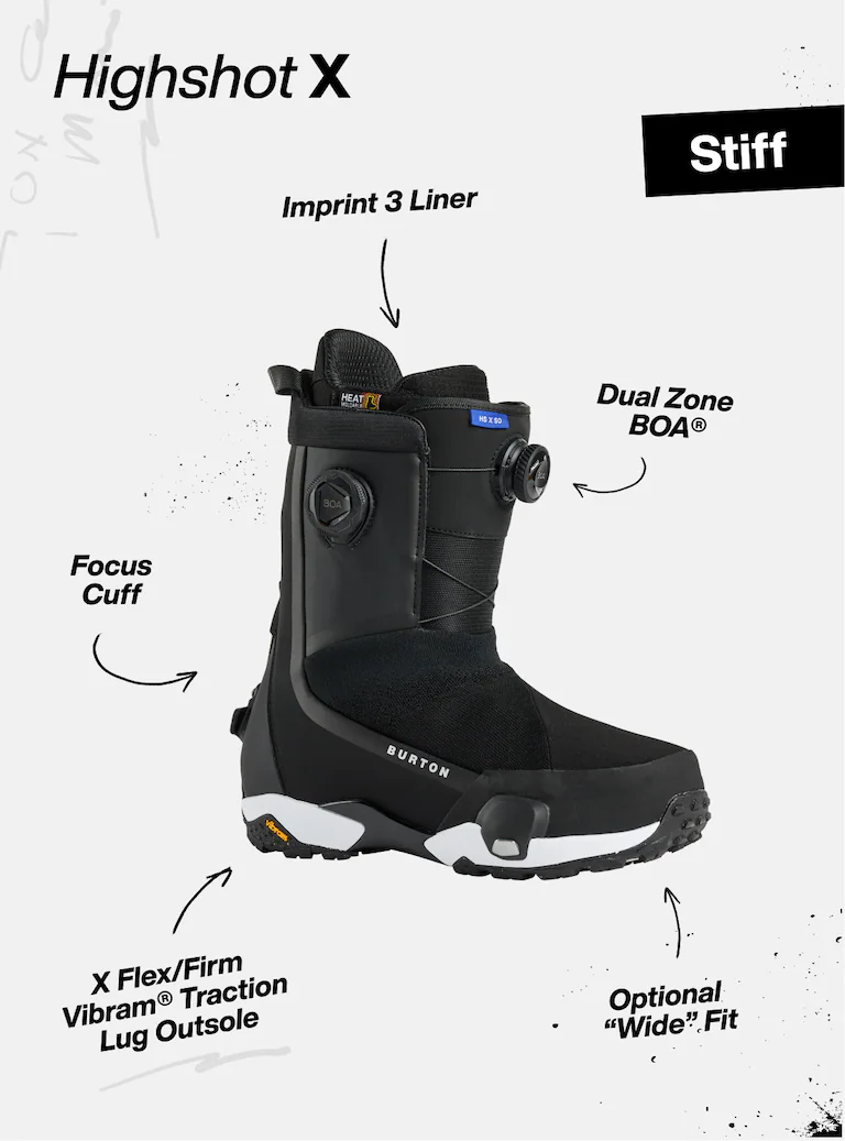 Burton Men's Highshot X Step On Snowboard Boots 2026 - Image 6