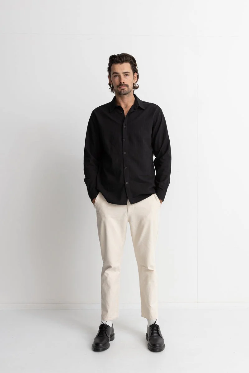 Rhythm Classic Linen LS Shirt - Image 12