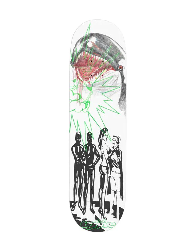 Fugitive Orca  Skateboard Deck
