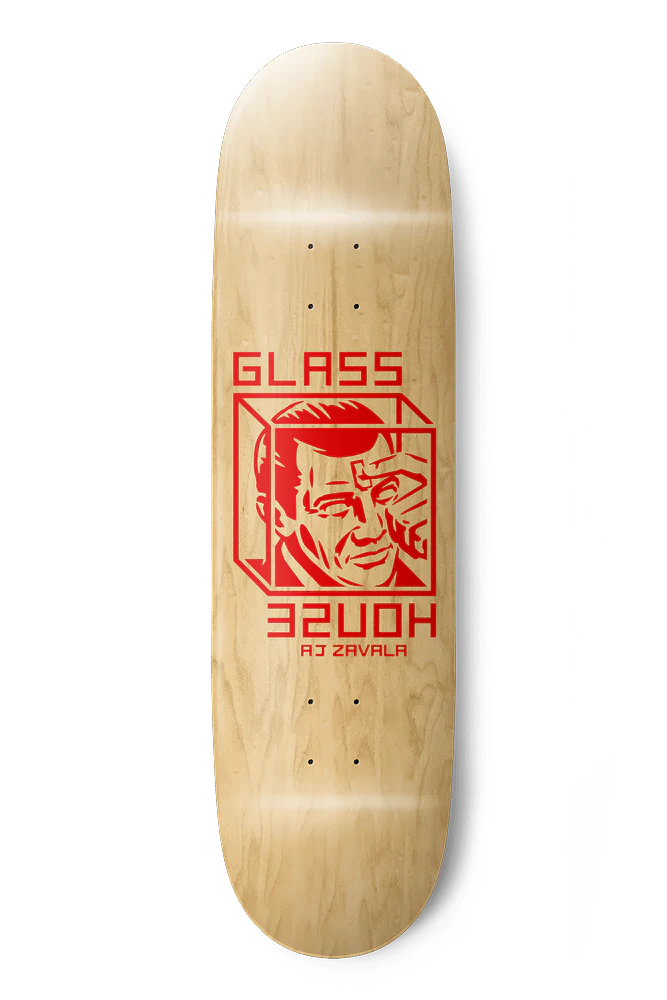Glass House AJ Zavala House Arrest Skateboard Deck