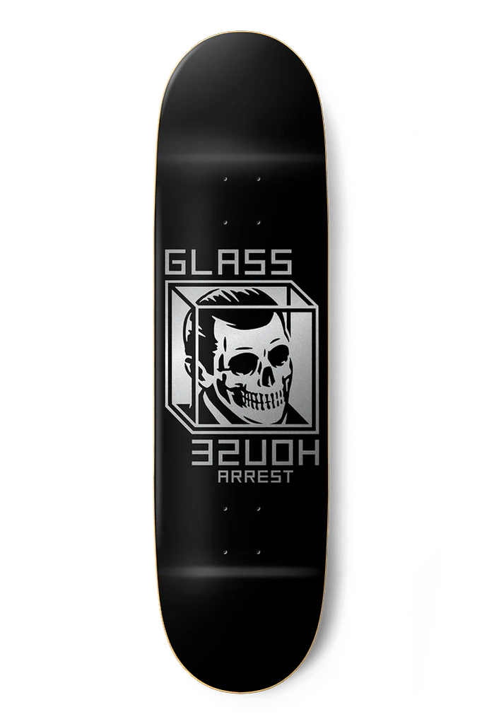 Glass House Team House Arrest (Death) Skateboard Deck
