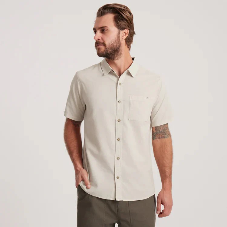 Roark Men's Made To Fade Short Sleeve Woven - Image 5