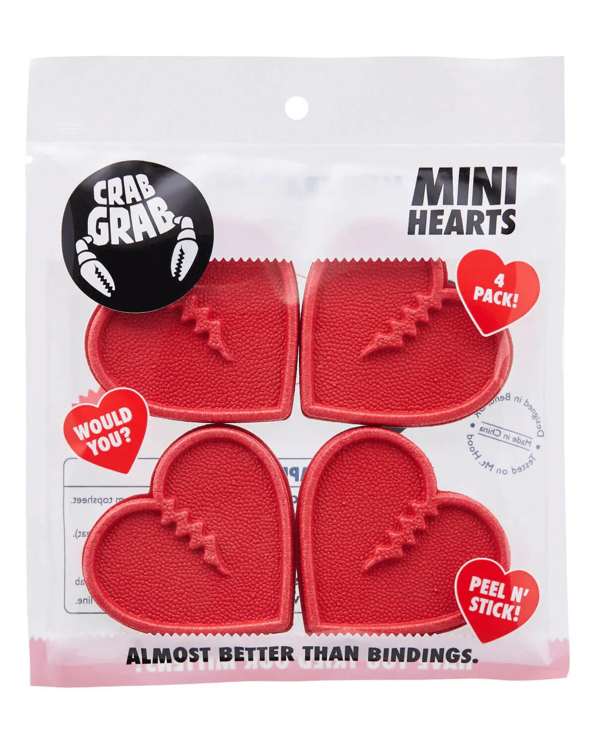 Crab Grab Mini Hearts Stomp Pads
