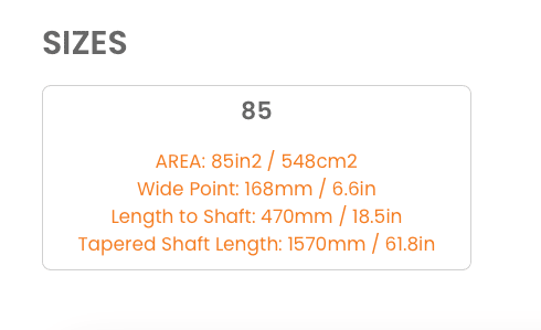 Code Foils Paddle Blade Medium - Image 4
