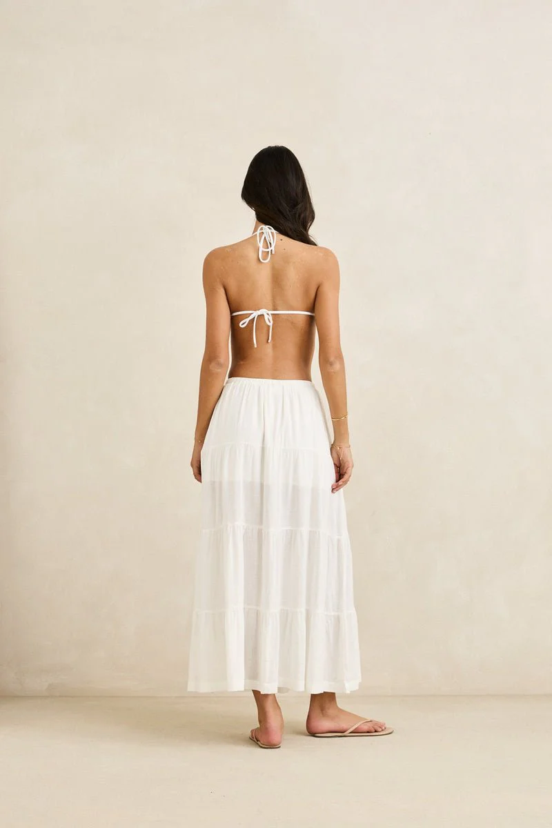 Rhythm Classic Tiered Maxi Skirt - Image 6