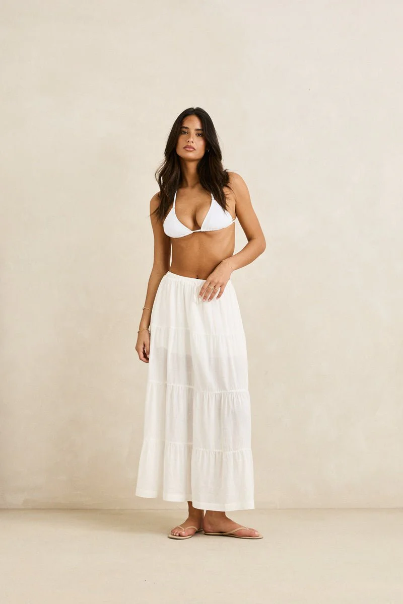Rhythm Classic Tiered Maxi Skirt - Image 8