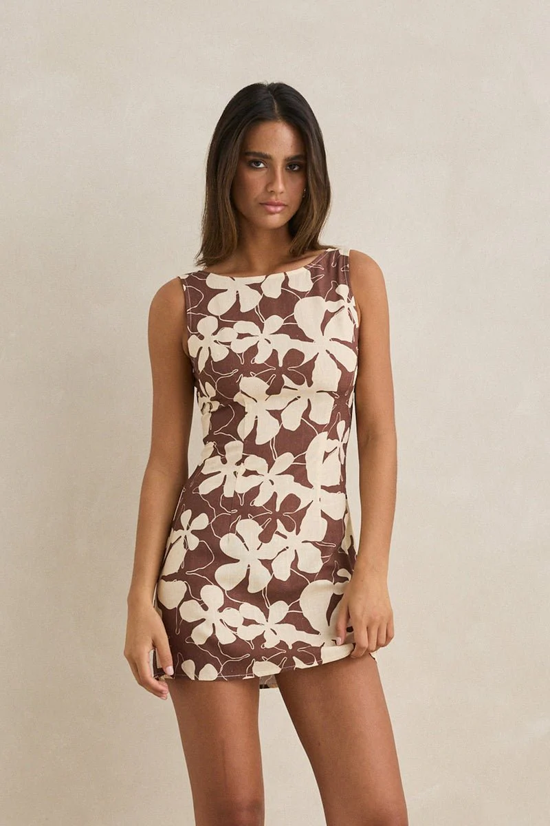 Rhythm Melia Floral Mini Dress - Image 2