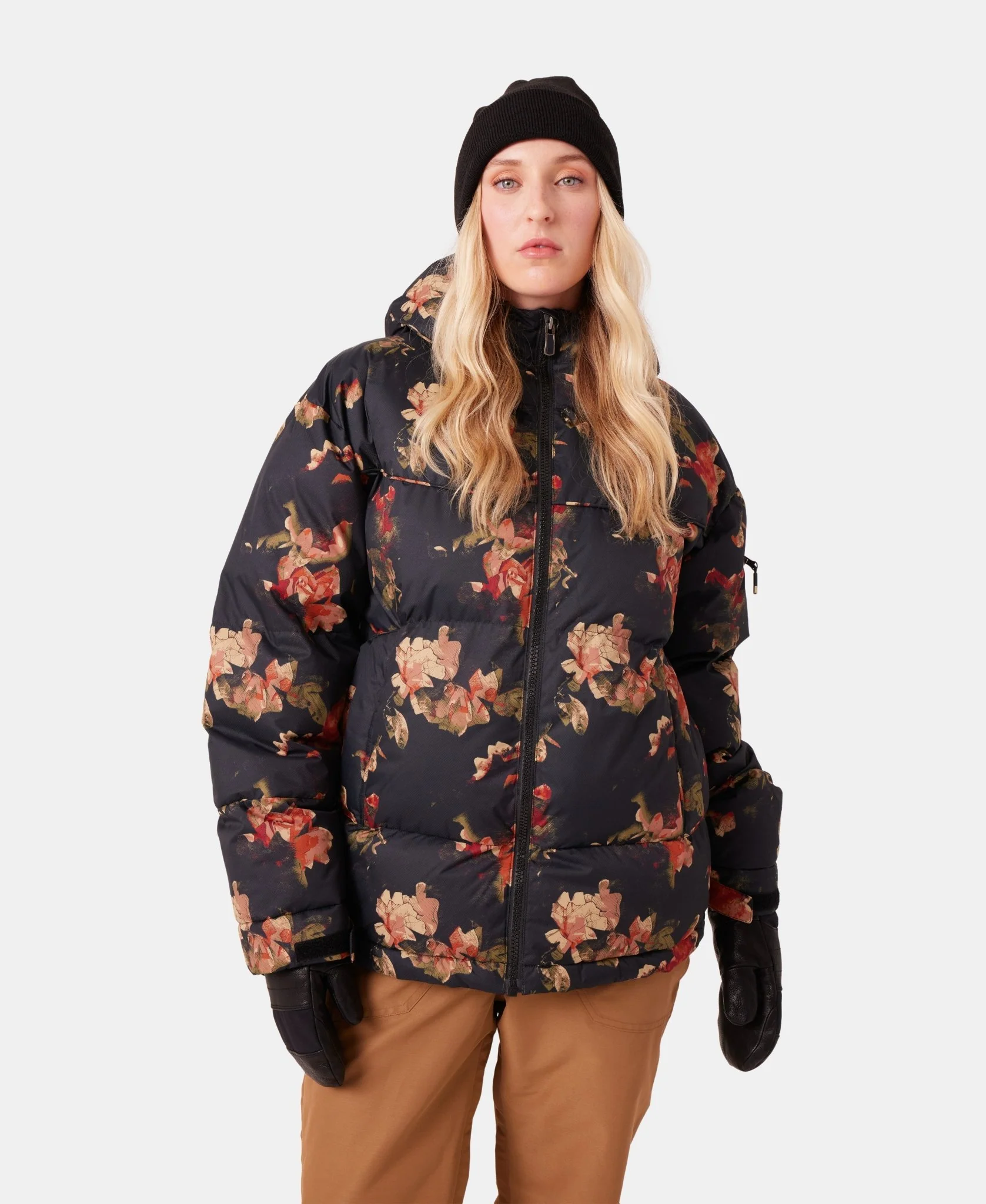 Roxy Alofted Puffy Print Jacket - Image 3