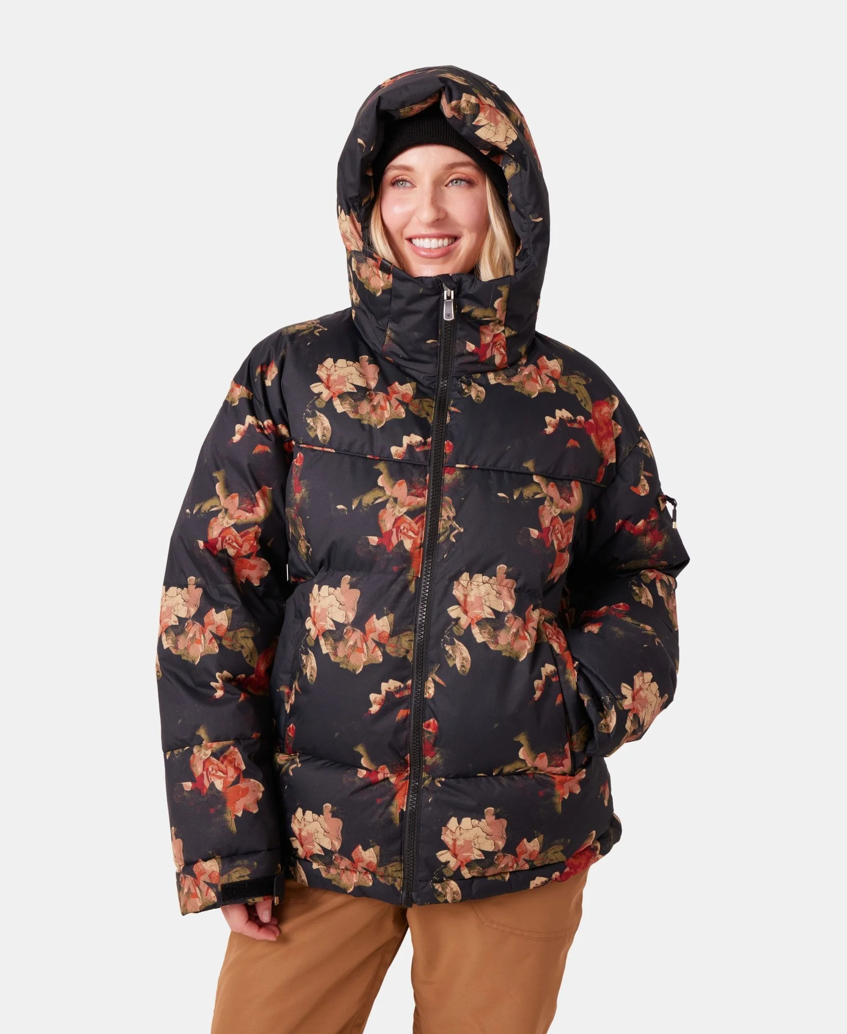 Roxy Alofted Puffy Print Jacket - Image 4