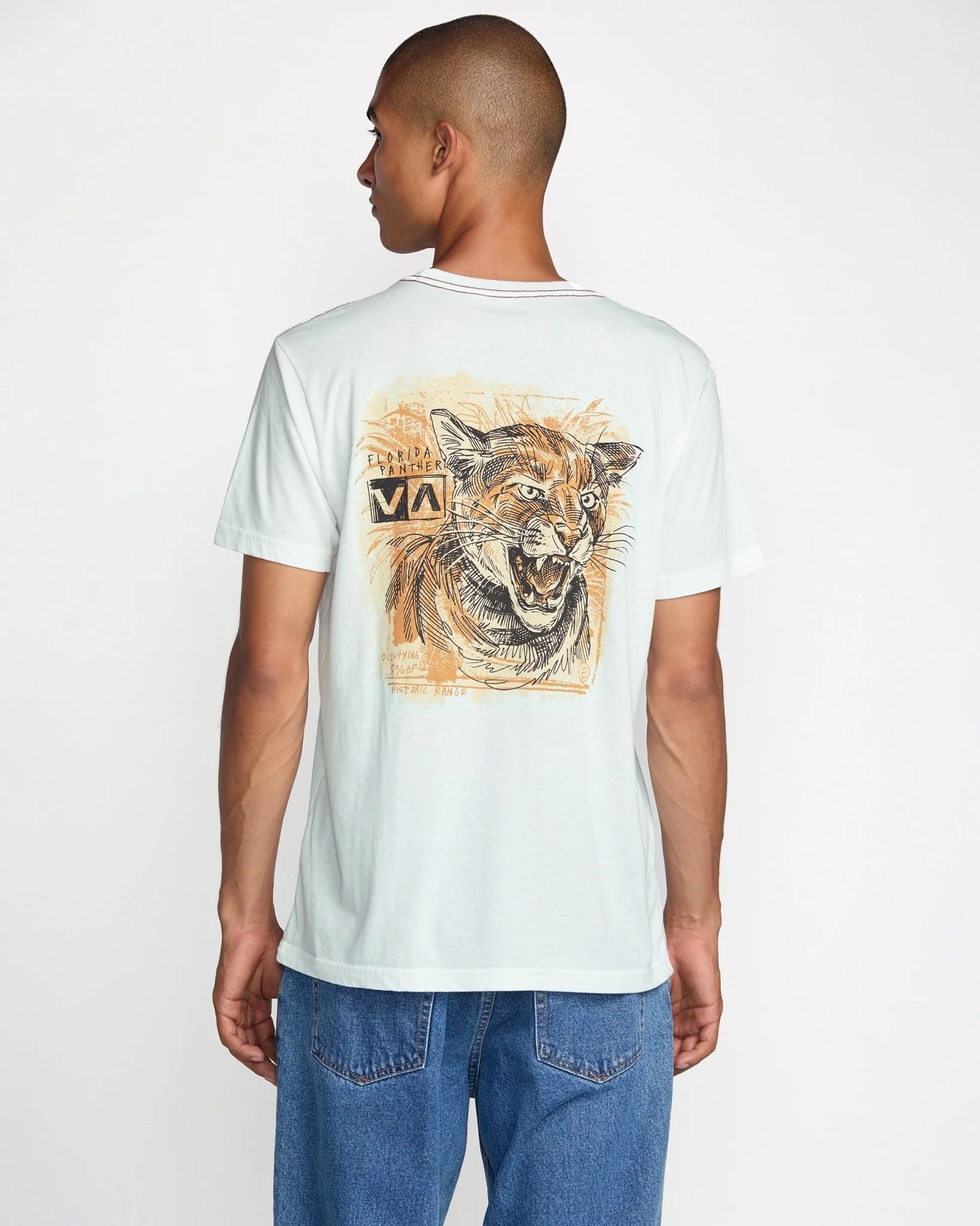 RVCA Horton Panther Short Sleeve Shirt - Image 2