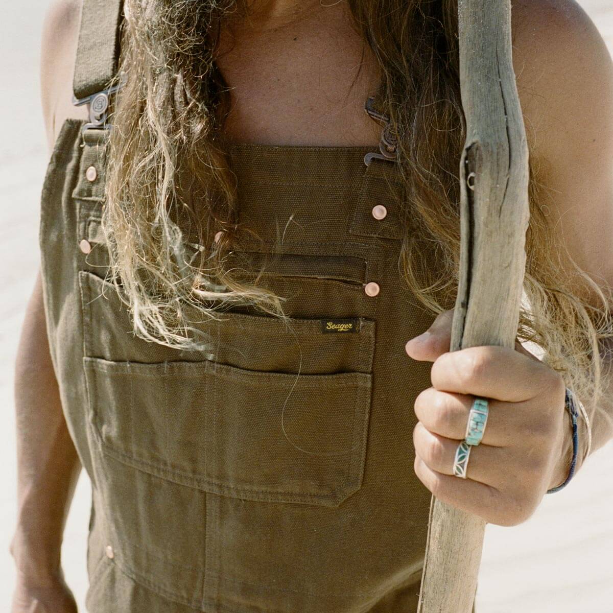 Seager Bison Double Knee Overall - Image 9