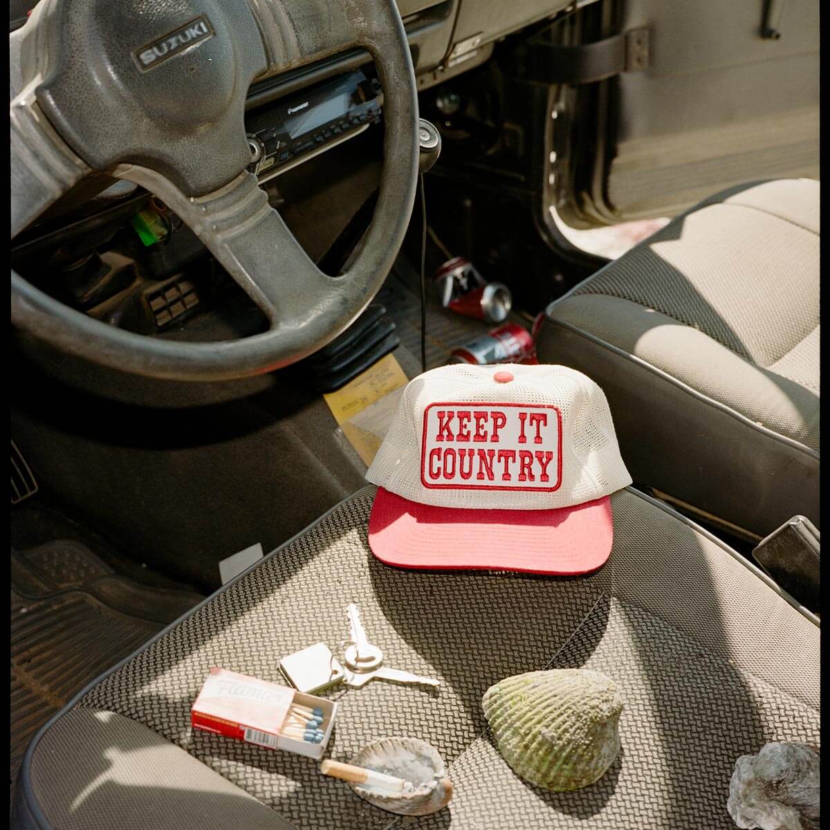 Seager Keep It Country Mesh Trucker - Image 3