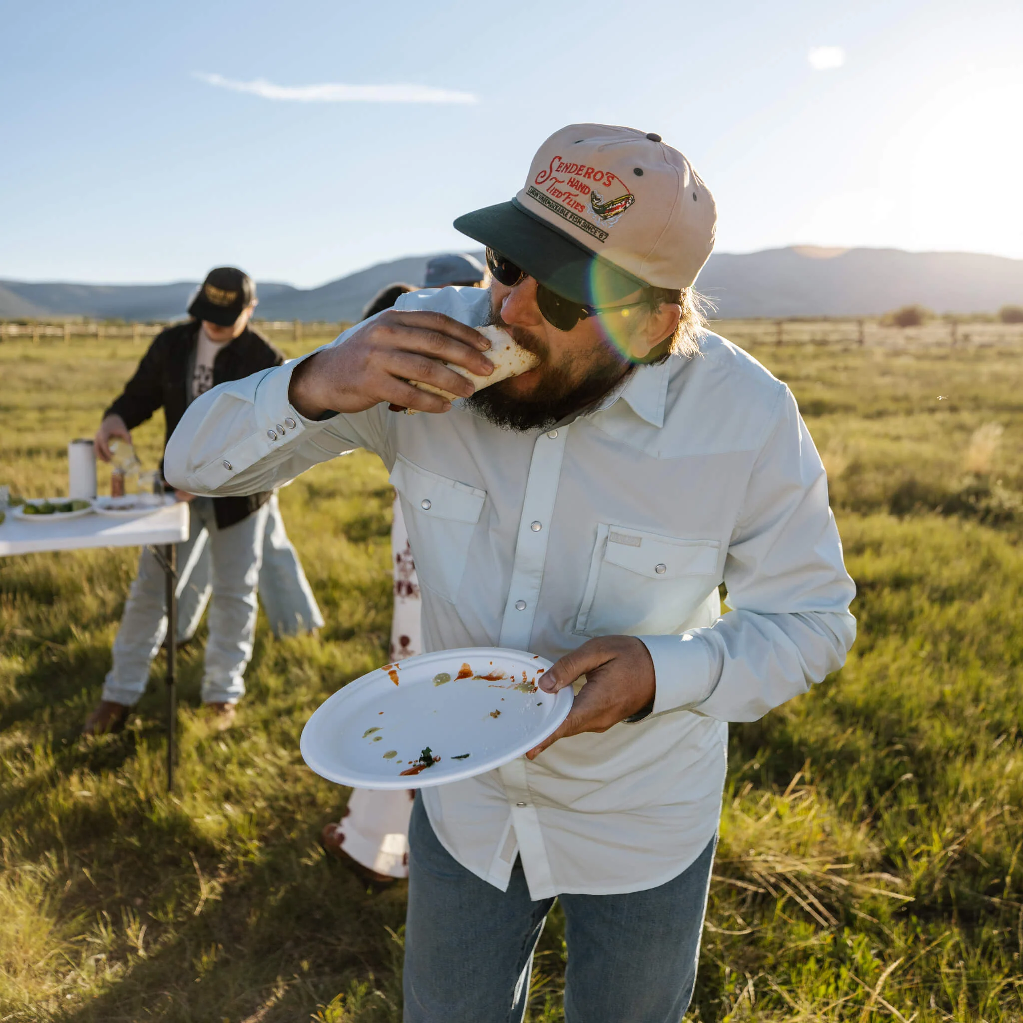 Sendero Hand Tied Flies Hat - Image 2