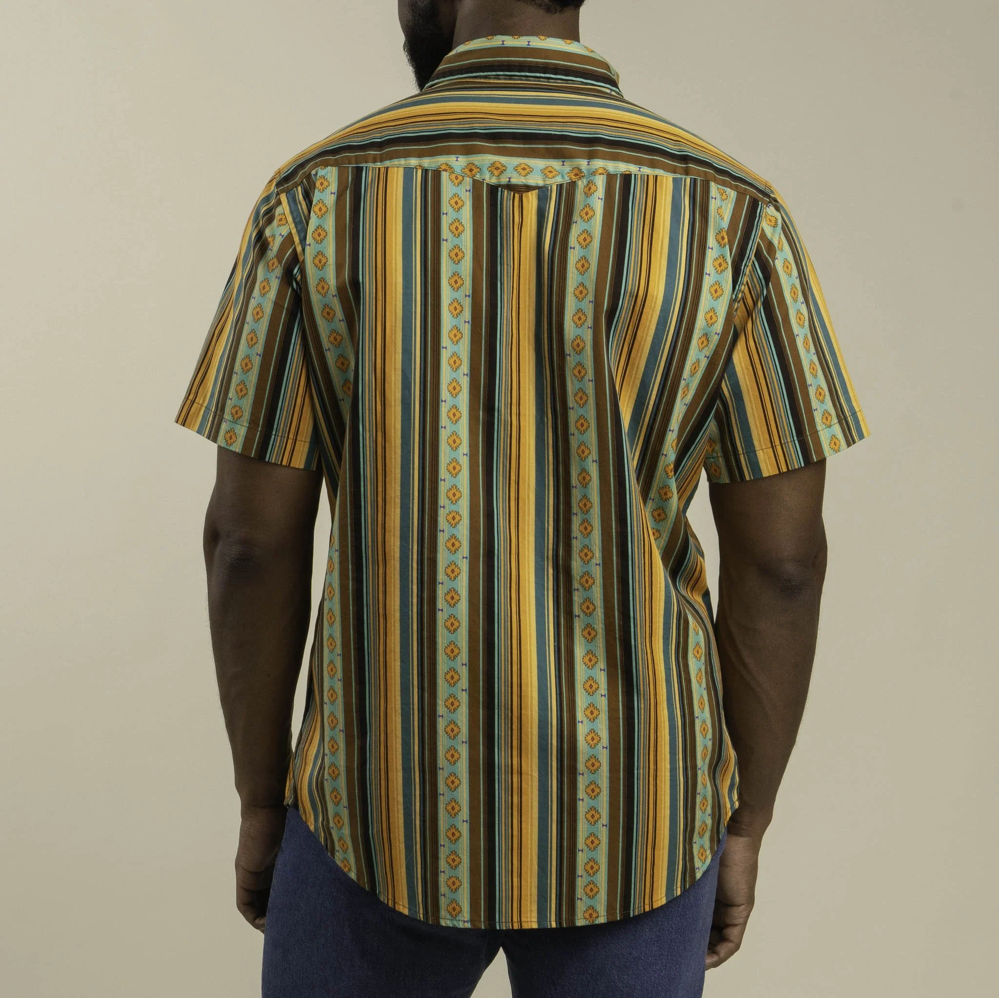 Sendero Serape Pearl Snap Short Sleeve - Image 4