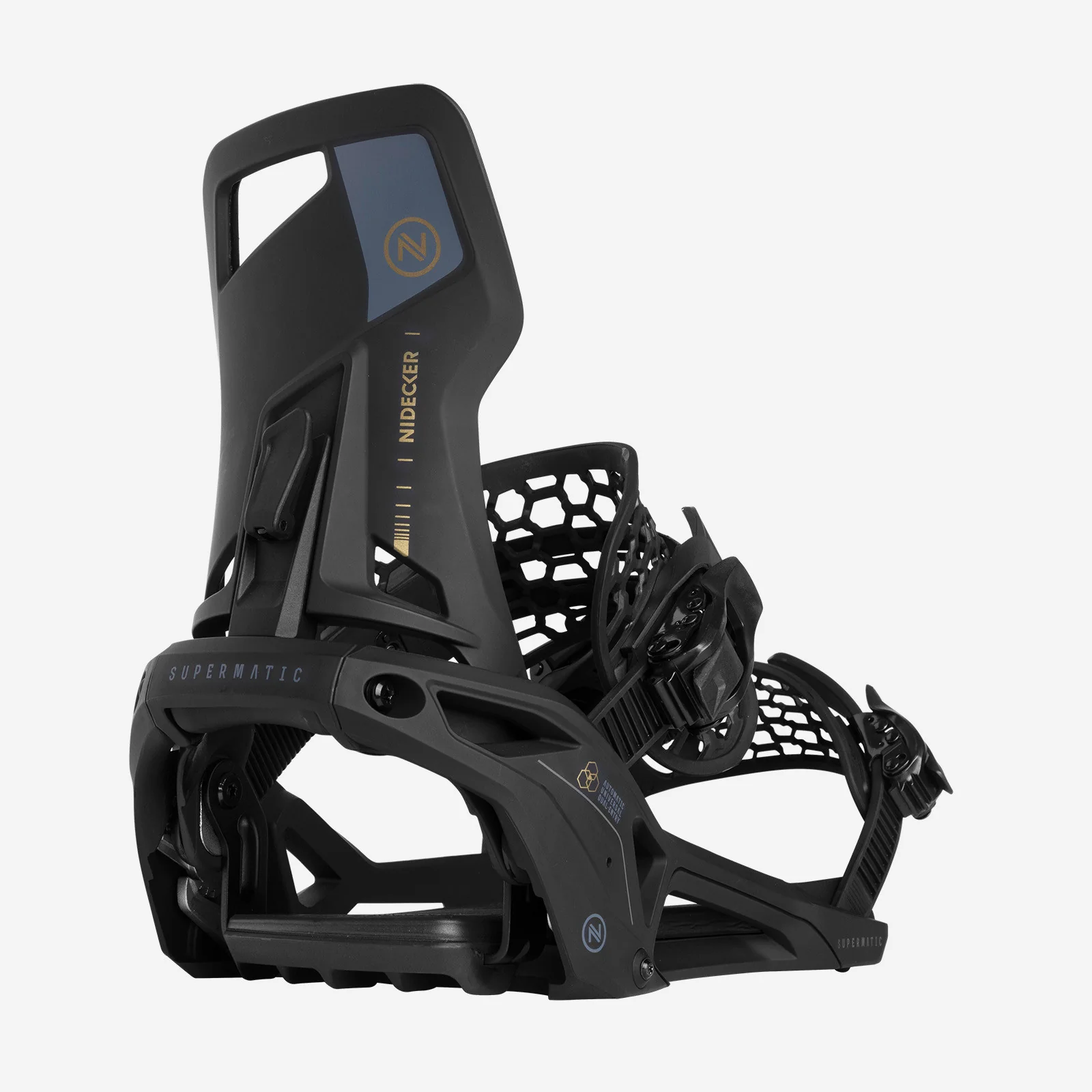Nidecker Supermatic Snowboard Bindings 2026 - Image 3