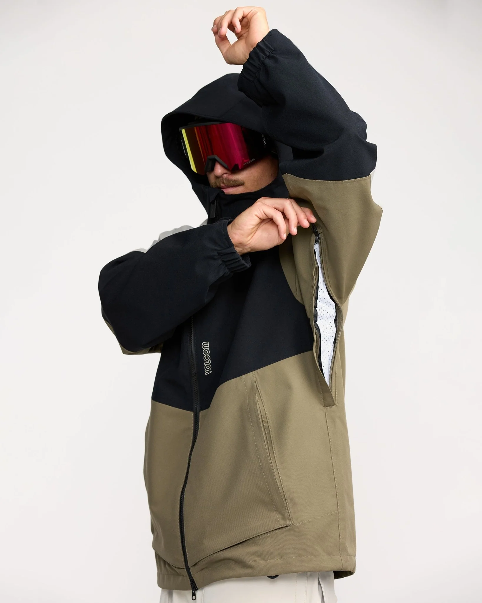 Volcom Men's Brighton Full Zip Jacket - Image 5