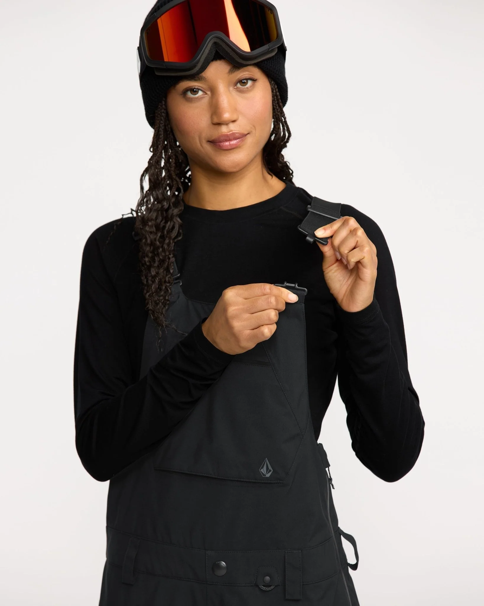 Volcom Women's Ash Stretch Gore-Tex Bib Overall - Image 4