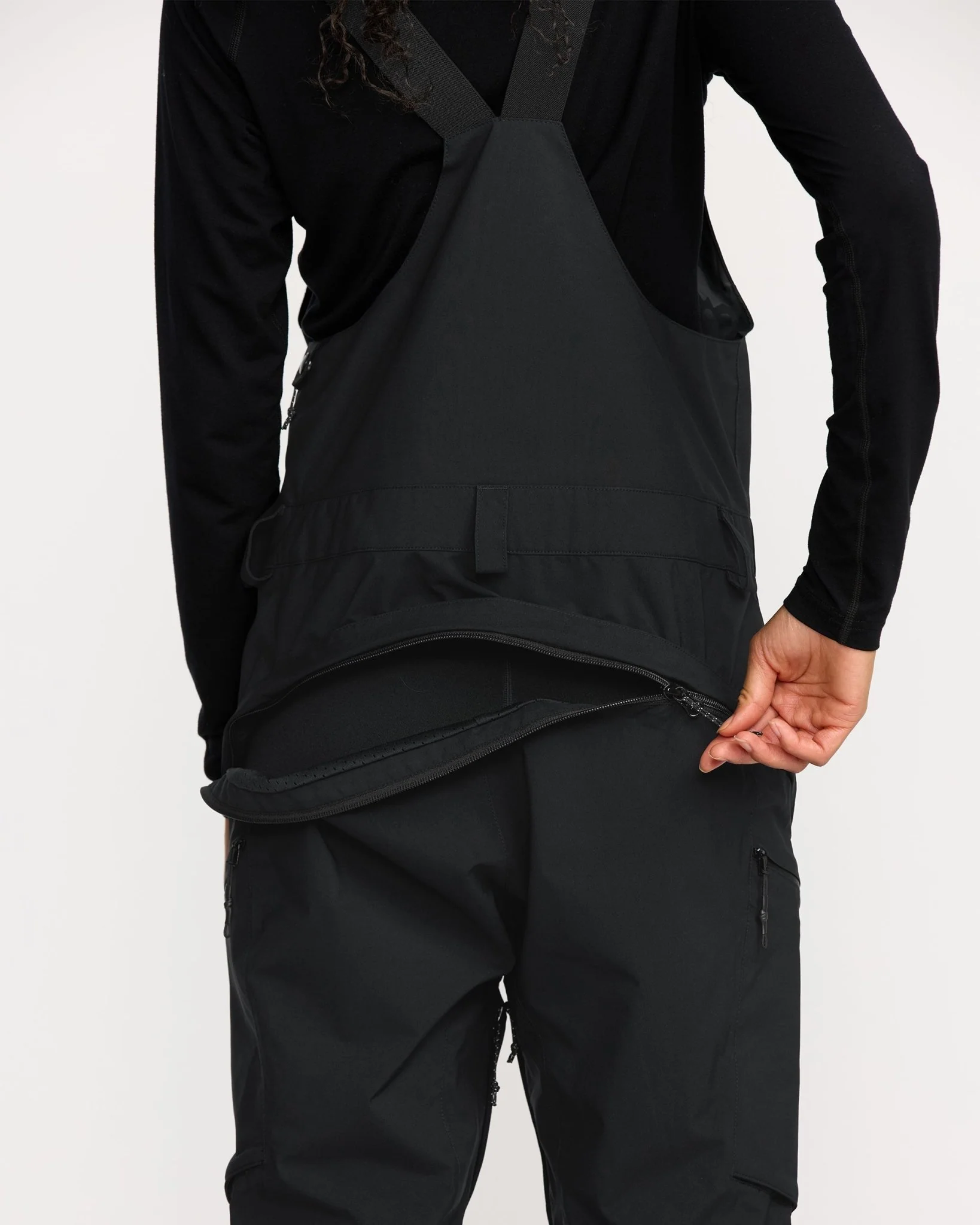 Volcom Women's Ash Stretch Gore-Tex Bib Overall - Image 5